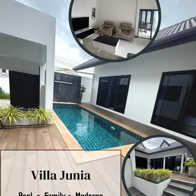 Villa Junia - Quiet 3-bedroom Pool Villa