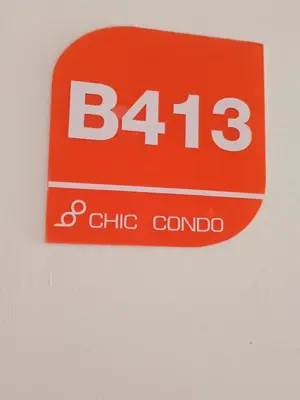 a red sign that says china control at CHIC CONDO - Best mountain view near Karon beach in Karon Beach