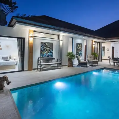La Ferme Villa - Modern 3 Bedrooms with Private Pool