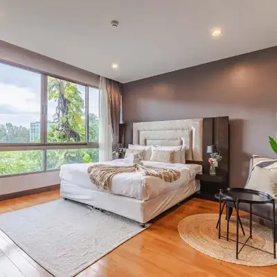 Majestic 2BR Residence with garden view in Regent