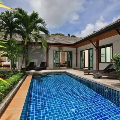 VILLA HENI Private pool 3BR villaNaiharn beach