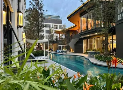 an image of a swimming pool at a hotel at Bellevue Bangtao 2 bedrooms in Laguna Phuket