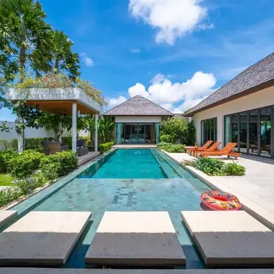 BangTao Luxury 5 Bedroom 1200sqm Modern Bali Style Holiday Villa Quiet and Private Large Private Pool Large Garden