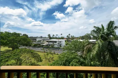 a view from the balcony of a house at Ozone Condominium BangTao Laguna Area in Phuket