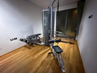 a gym with two tread machines in a room at Emerald Terrace Resort 622 in Patong Beach
