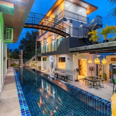 V256 Huge Modern 10BR ZipLine 3 Pools Fully Loaded