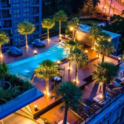 Tropics Kamala CTG P615 - Corner 1 BR Apt Mountain view