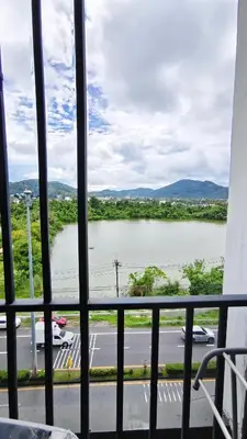 a view of a river from a window at D Condo mine Kathu in Kathu