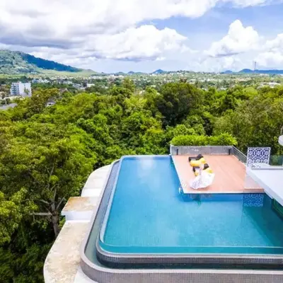 Pool Access 1 Bedroom Duplex UTL A107 near Nai Harn Beach