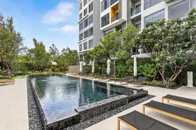an image of a swimming pool in a building at Laguna Lakeside BangTao Phuket in Bang Tao Beach
