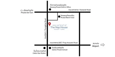 a block diagram of the new house at The Nap House Phuket Town in Phuket Town