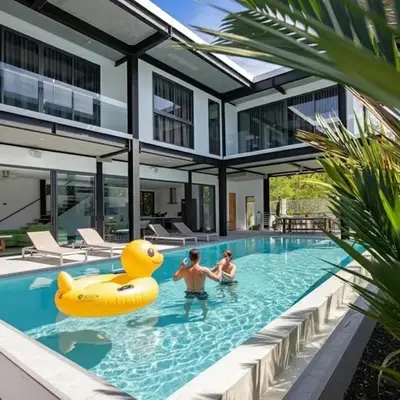 Sleek Designed Sunset Garden Villa 05 - 4 BR with Salt Private Pool 12M
