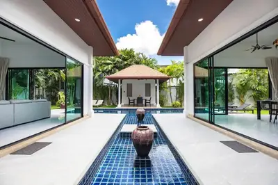 an image of a swimming pool in a villa at Tropical Dream Villa in Rawai Beach