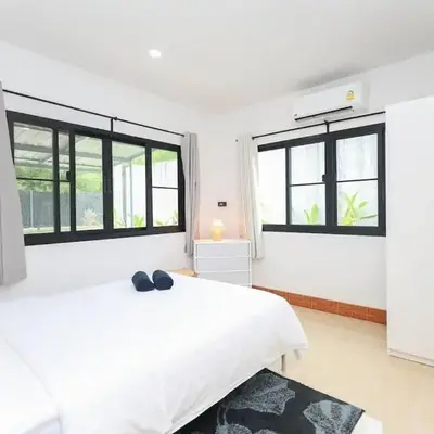 Japanese barnhouse Bang Tao beach