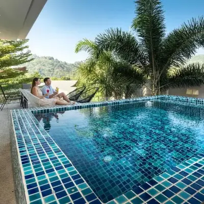 Duplex Villa Natural Touch A2 2BR with scenic view and rooftop terrace