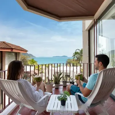 3 BR Seaview Apt with pool access ADMC 100-2