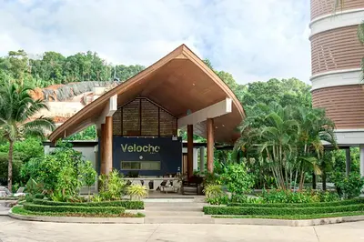 a rendering of a vodafone building at The Ark Karon Beach by RESAVA in Karon Beach