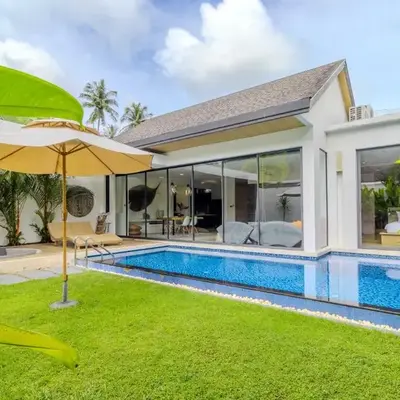 2BR Modern Pool Villa Near the Sea V261