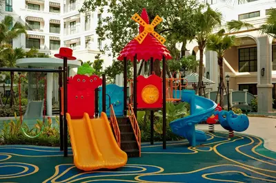 a playground with a slide at Bangtao The Title Legendary by Phuket Sabay Rent F511 in Bang Tao Beach