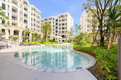 an image of a swimming pool in a building at Bangtao The Title Legendary by Phuket Sabay Rent F511 in Bang Tao Beach