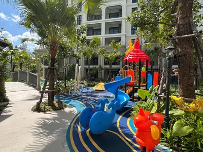 a playground at a resort with a water park at 1BR Apartment near Bang-Tao Beach CapitalPro TLB-H206 in Bang Tao Beach
