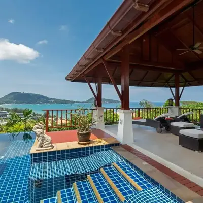 Stunning Sea & Sunset Views Villa over Patong Bay