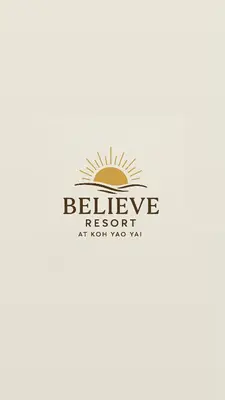 a logo for a believe resort at your zonalonalvisor at Believe Resort At Koh Yao Yai in Ban Hin Kong