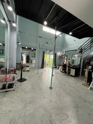 a large room with a large room with a large room with a room at Spacious Garden Loft Home Studio Workation & Fit in Ban Na Nai