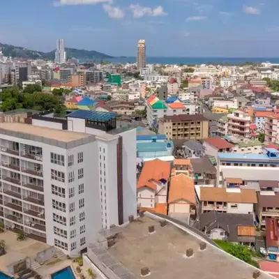 C257 Studio Seaview Near Beach Pool & Gym View