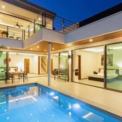 Tropical 4 BR Pool Villa Mika