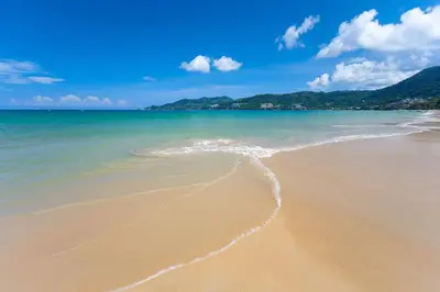 a beach with the ocean at Beach and Party in Patong with 1BR Apt - Viva B402 in Patong Beach
