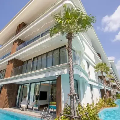 Kora 77 2BR Beachfront Condo with Sea View and Pool