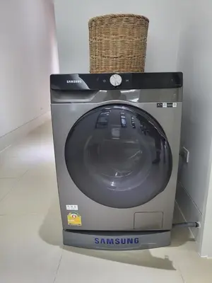 a washing machine with a basket on top of it at Naithon Beach Pearl of Naithon in Nai Thon Beach