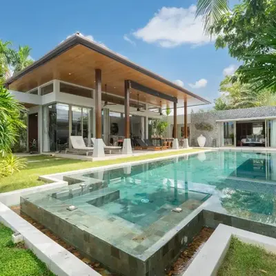 Villa love with a garden