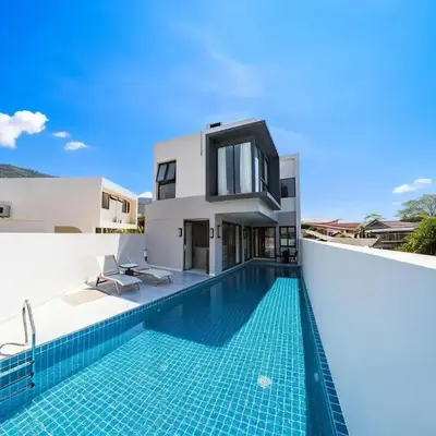 BangTao 5 Bedrooms 2026 New Modern Private Pool Villa Great Location Close to Bangtao Beach