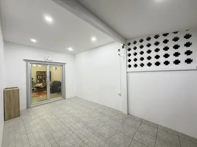 a room with white walls and a tile floor at Home in Chalong 3 Bedrooms Fully Furnished in Ban Suan