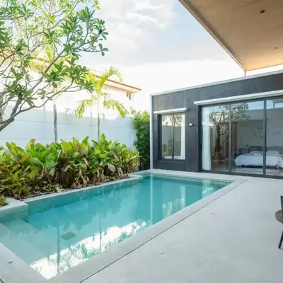 Holiday pool villa
