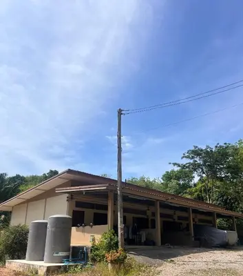 a building with two silos in front of it at Latte Home Krabi ลาเต้โฮมกระบี่ in Ao Nang Beach