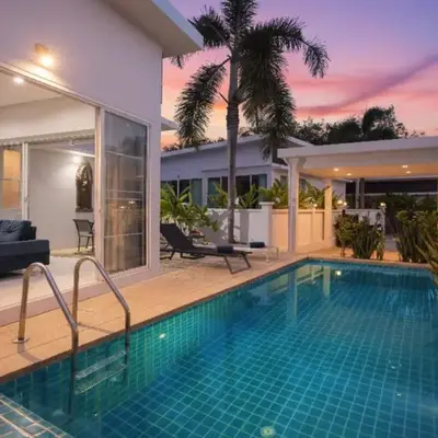 Green 9 Private Pool Villa 2BR near Rawai Beach
