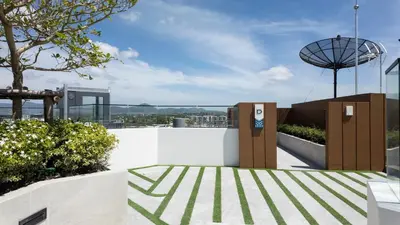 a view from the roof of a building at Natural Harmony - SkyPark Celeste in Laguna Phuket