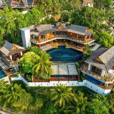 Luxury 4 pool Seaview 6 bedroom Villa on Surin Hill