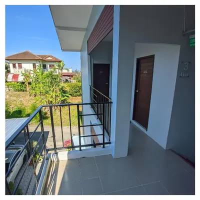 a view from the balcony of a house at 3B Apartment-SHA Extra Plus in Kamala Beach