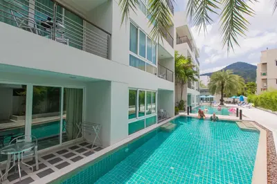 an image of a swimming pool in a villa at The Palms, Kamala Beach - SHA Extra Plus in Kamala Beach