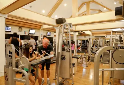 a group of people at a gym at The Yorkshire Hotel - SHA Certified in Patong Beach