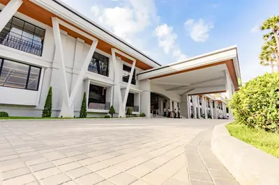 an exterior view of a building at Amora Beach Resort Phuket in Bang Tao Beach
