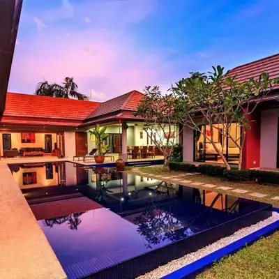 Frangipani pool villa - garden