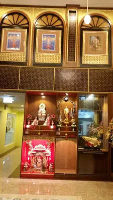 a room with a display of items in a building at Phuket Chinoinn-SHAPlus Certified in Phuket Town