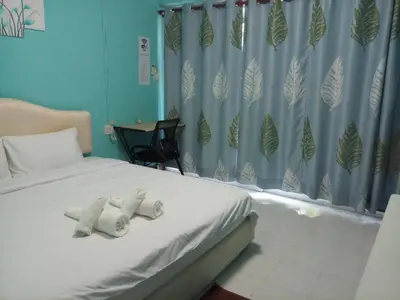 a hospital bed with a stuffed animal on it at Kata S. T. House in Kata Beach