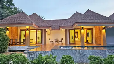 a villa with a view of a house at U Rip Resort Phi Phi Hotel in Phi Phi Don