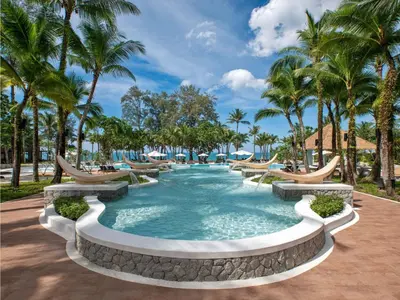 a pool at the resort at Natai Beach Resort in Natai Beach